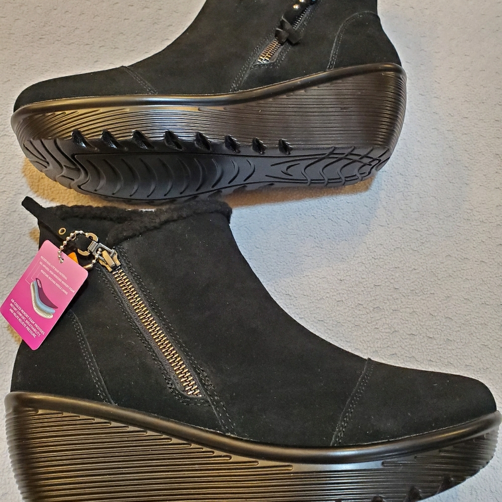 Skechers👢⬛◼◾▪️ boots ankle